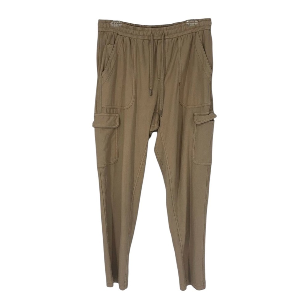 Athleta tan Farralon cargo crop pants size 4 - Picture 4 of 6